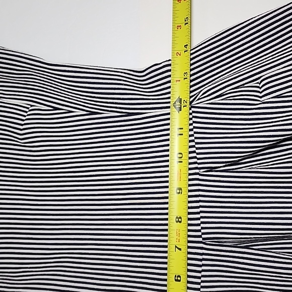 BANANA REPUBLIC STRIPED MINI DRESS/ SIZE 2 - Picture 7 of 12
